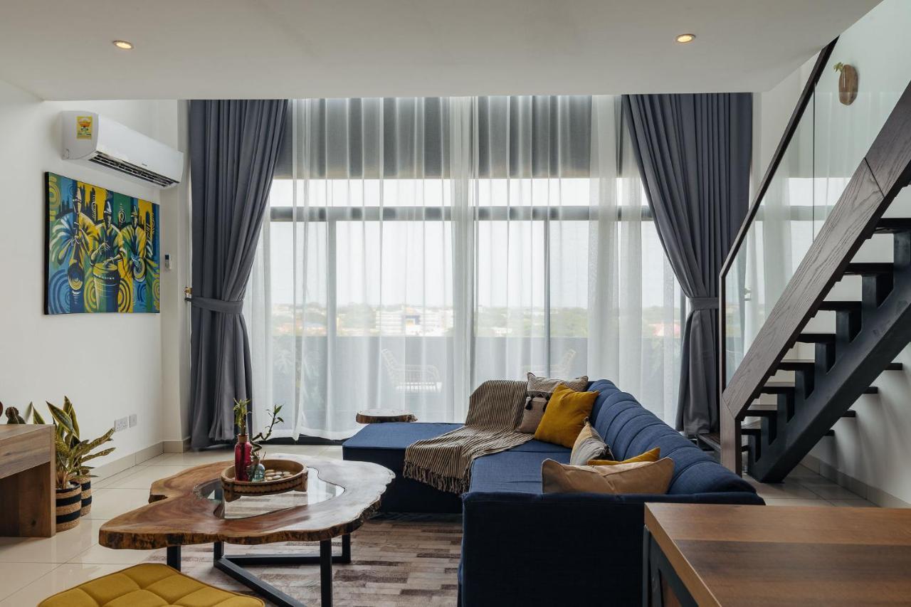 The Avery Loft At Embassy Gardens, Cantonments Accra Bagian luar foto